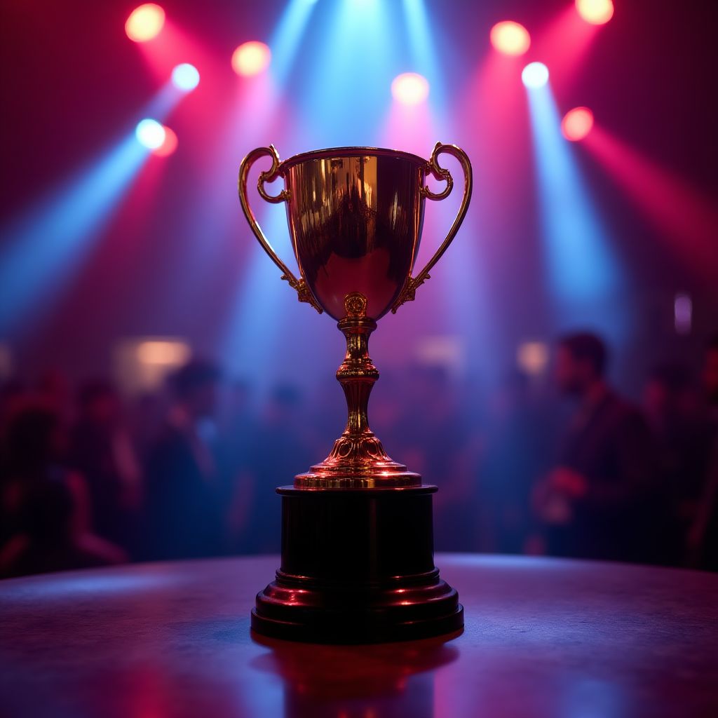 Australian Game Developer Awards trophy and ceremony