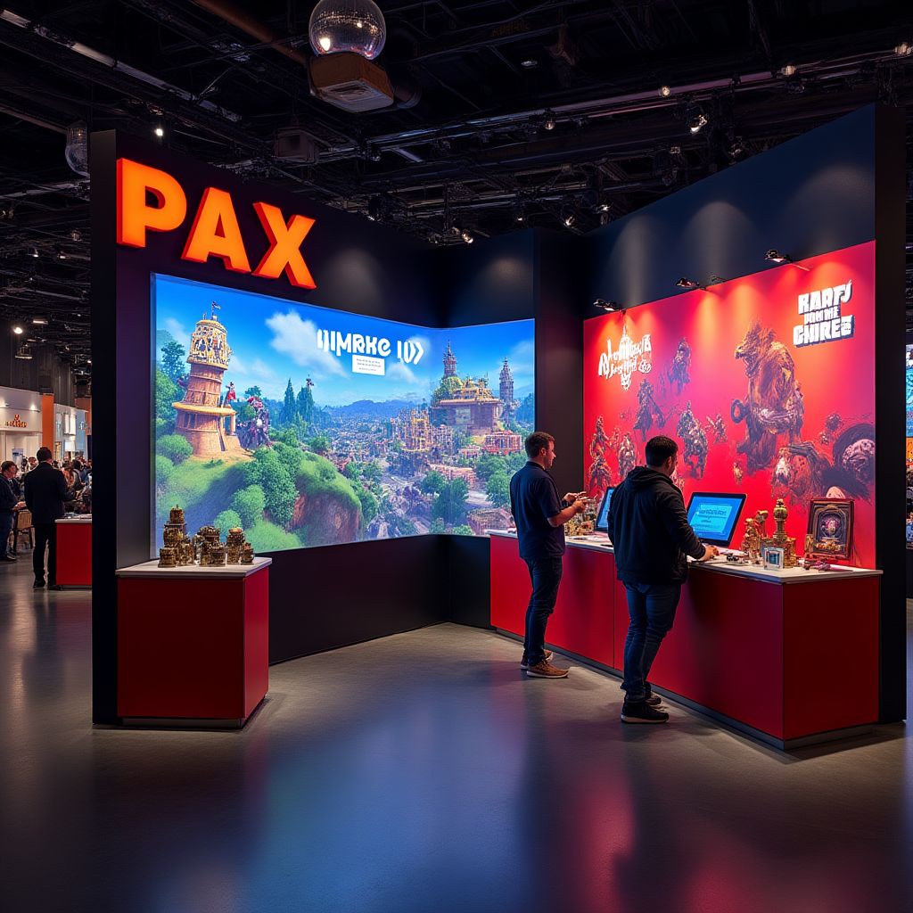 PAX Australia Indie Showcase award and exhibition