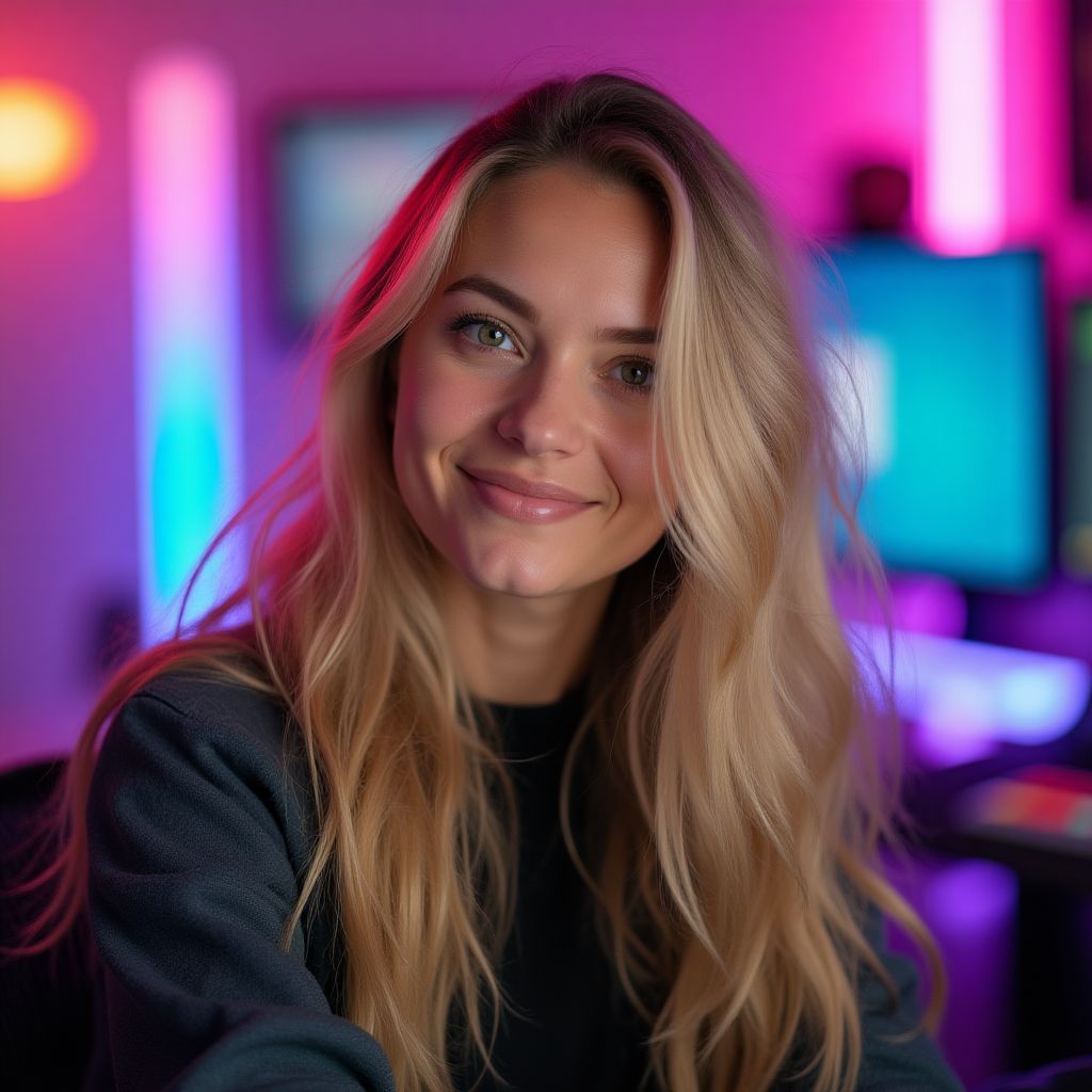 Portrait of Eliza Wright, game developer